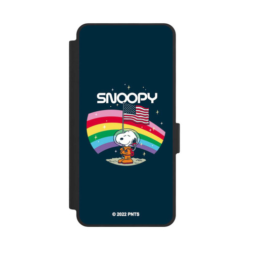 Samsung Galaxy S26 NIVOflip Snoopy Space Traveller Rainbow