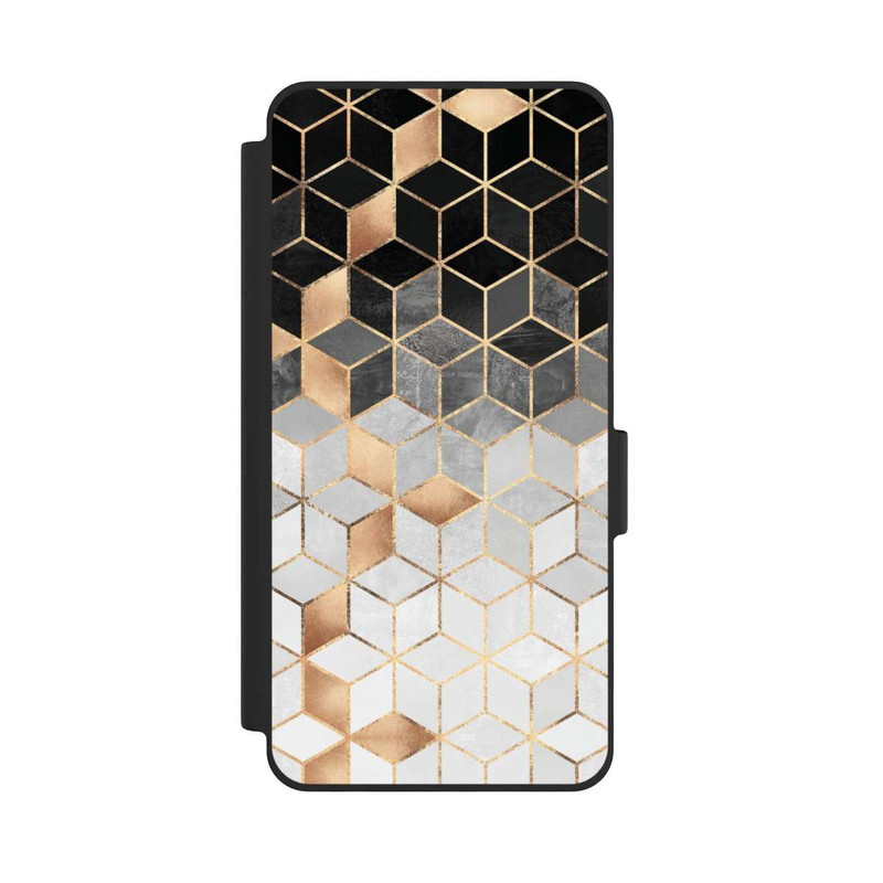 Galaxy S26 NIVOflip Würfel dunkel und gold