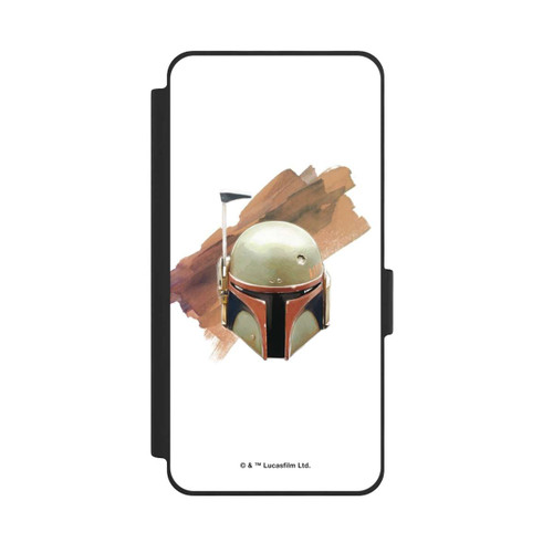 Samsung Galaxy S26 NIVOflip Boba Fett Helm Weiß