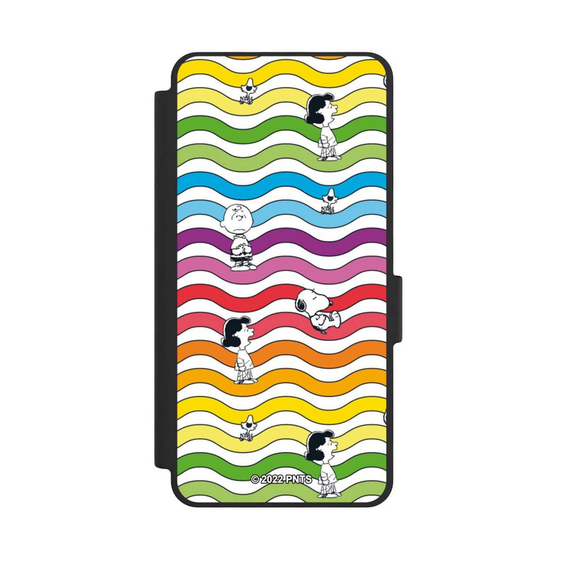 Galaxy S26 NIVOflip Snoopy Pattern Rainbow