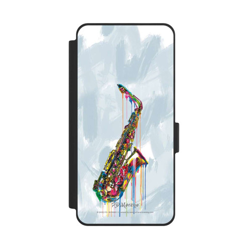 Samsung Galaxy S26 NIVOflip Saxophone Art By P.D. Moreno