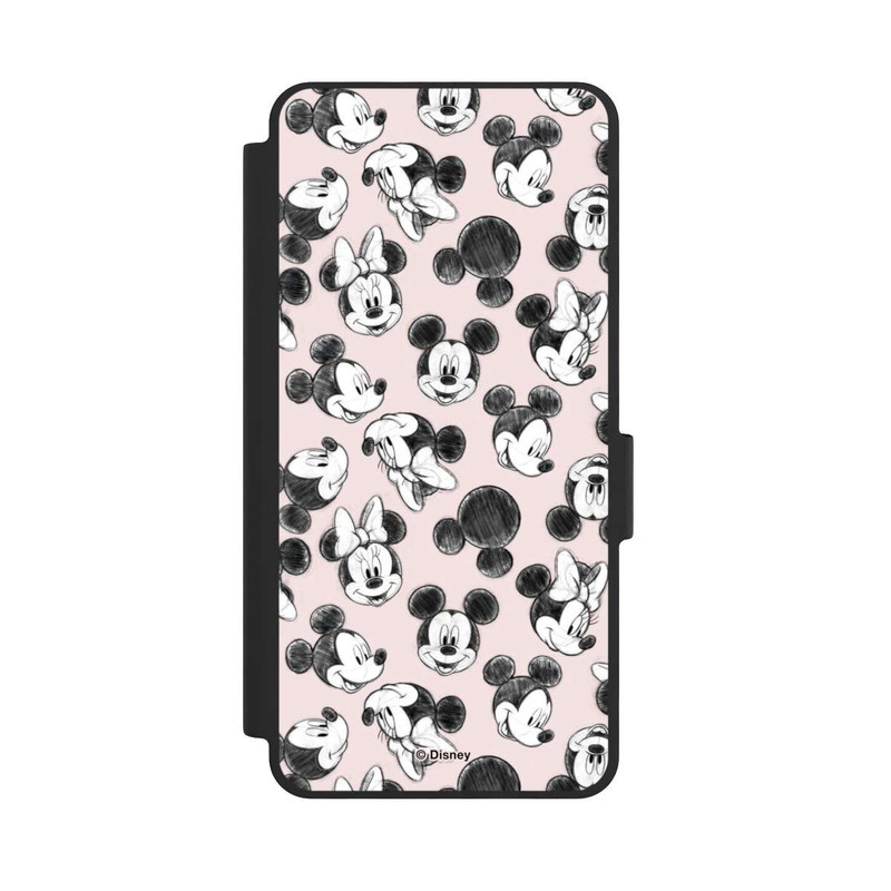 Galaxy S26 NIVOflip Minnie & Mickey Viele Gesichter Pink