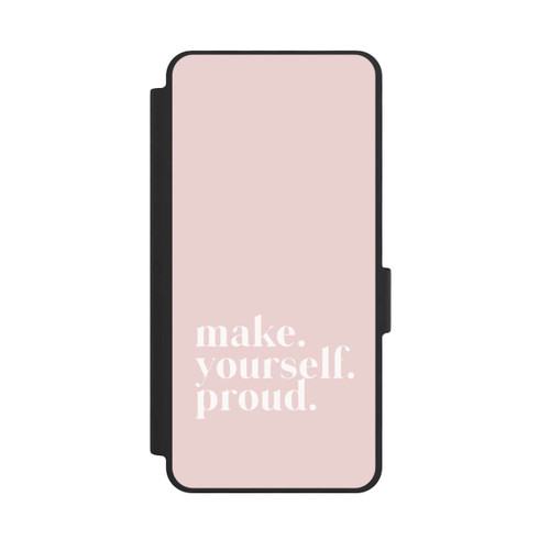 Samsung Galaxy S26 NIVOflip Make Yourself Proud Zitat - Altrosa