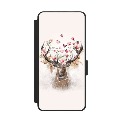 Samsung Galaxy S26 NIVOflip Deer Flowers Antlers