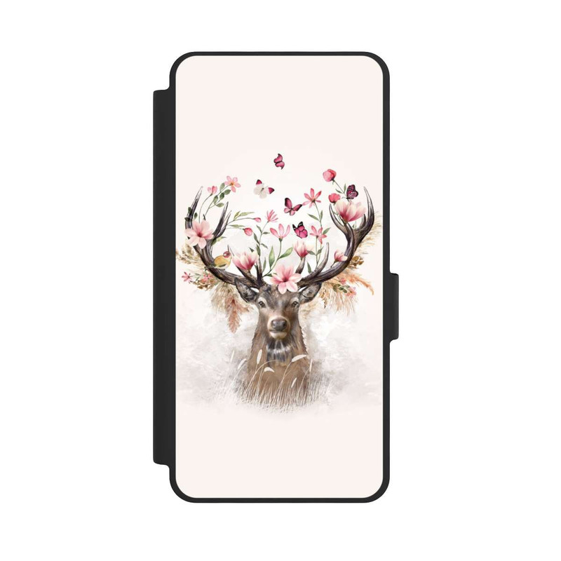 Galaxy S26 NIVOflip Cerf & Fleurs