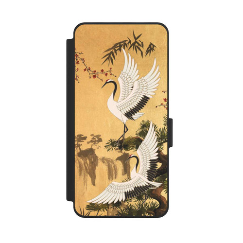 Samsung Galaxy S26 NIVOflip Kraniche Gold Japan 2