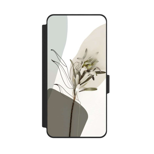 Samsung Galaxy S26 NIVOflip Boho Line Art Olivgrün