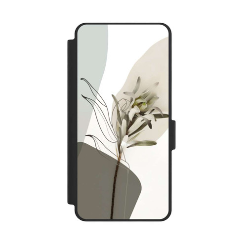 Samsung Galaxy S26 NIVOflip Boho Line Art Olive Green