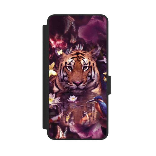 Samsung Galaxy S26 NIVOflip Tiger flower frame