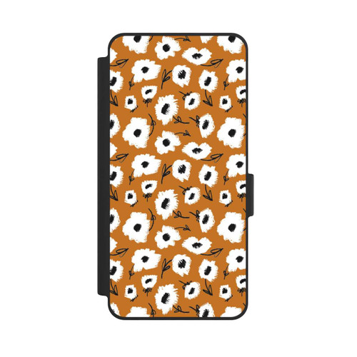 Samsung Galaxy S26 NIVOflip Pattern Fleurs Ocres