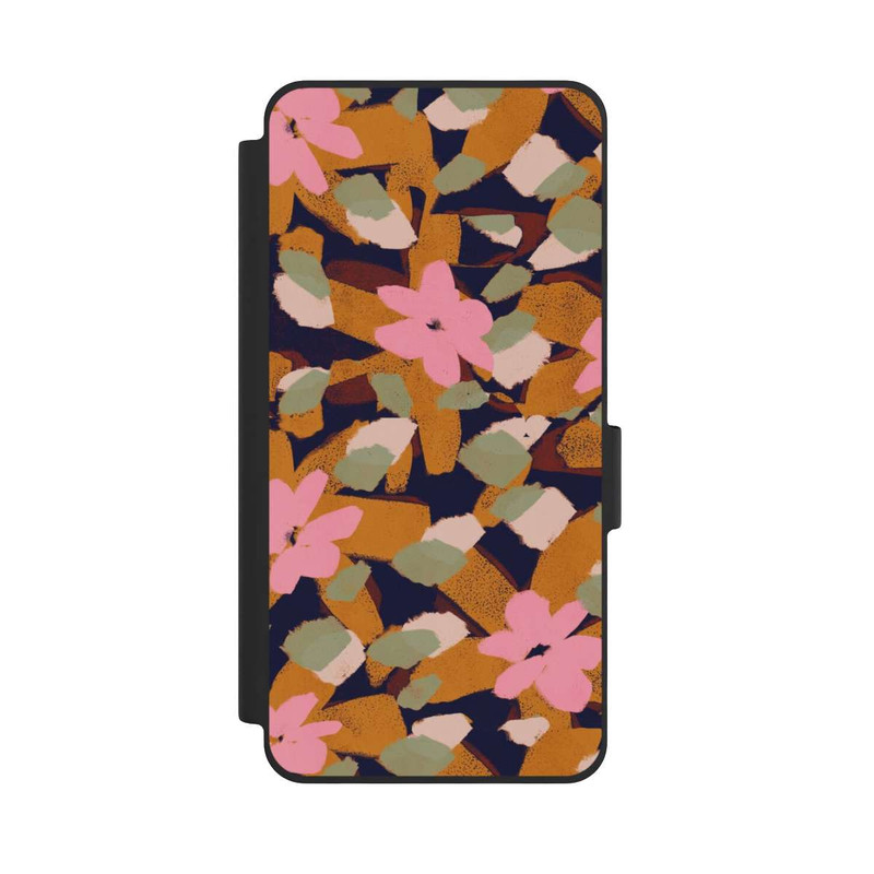Galaxy S26 NIVOflip Pattern Fleurs Roses