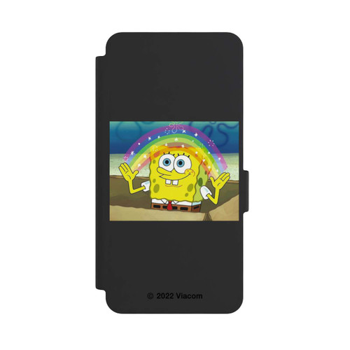 Samsung Galaxy S26 NIVOflip Spongebob - Rainbow Meme transparent