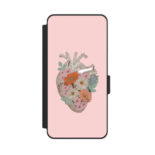 Samsung Galaxy S26 NIVOflip Florales Vintage-Herz