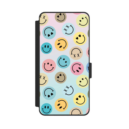 Samsung Galaxy S26 NIVOflip Smiles Emotes Pattern Colorful