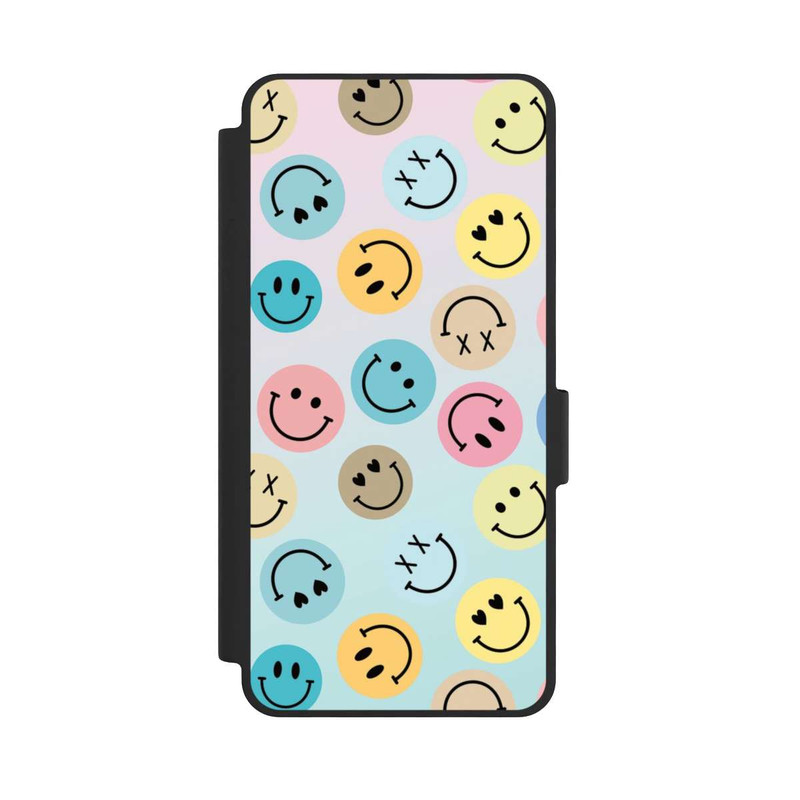 Galaxy S26 NIVOflip Smiles Emotes Pattern Colorful
