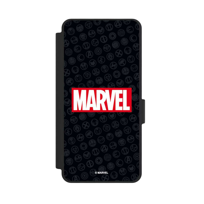 Galaxy S26 NIVOflip Marvel Logo Noir Rouge