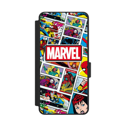 Samsung Galaxy S26 NIVOflip Marvel Comic Pattern