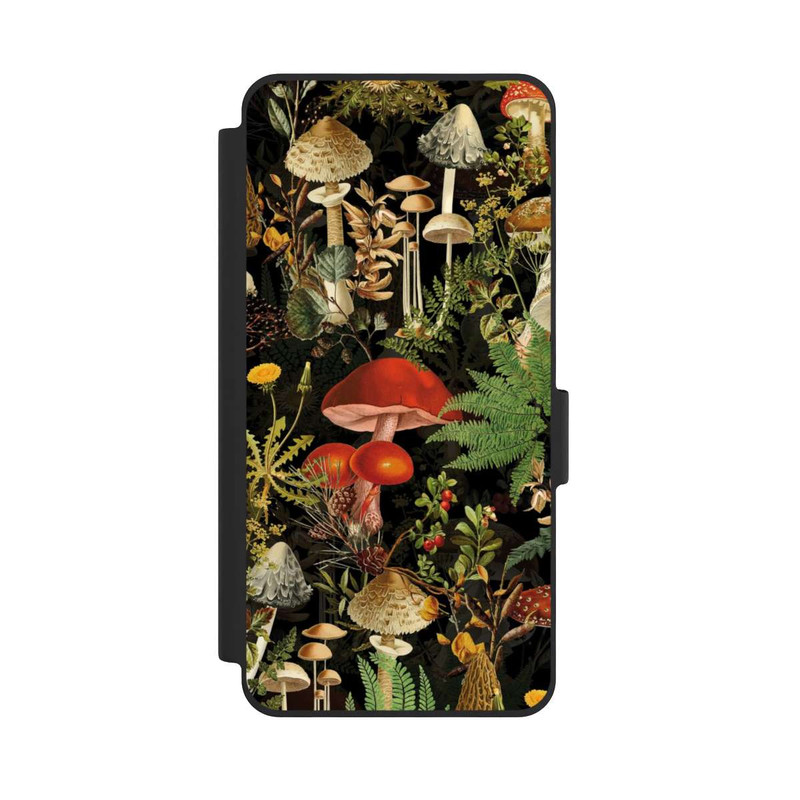 Galaxy S26 NIVOflip Verschiedene Pilze Im Wald