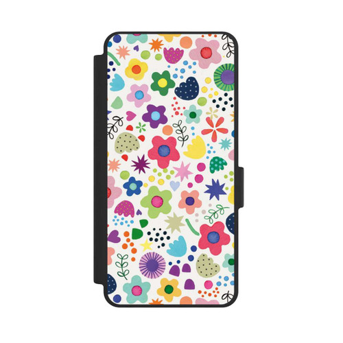 Samsung Galaxy S26 NIVOflip Psychedelic Flowers Colorful