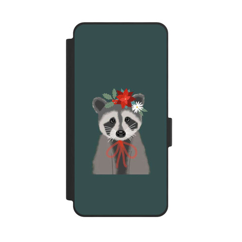 Samsung Galaxy S26 NIVOflip weihnachtlicher Waschbär