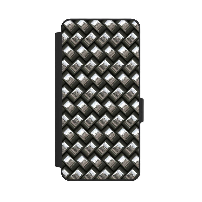 Galaxy S26 NIVOflip Glamour Silver Metal