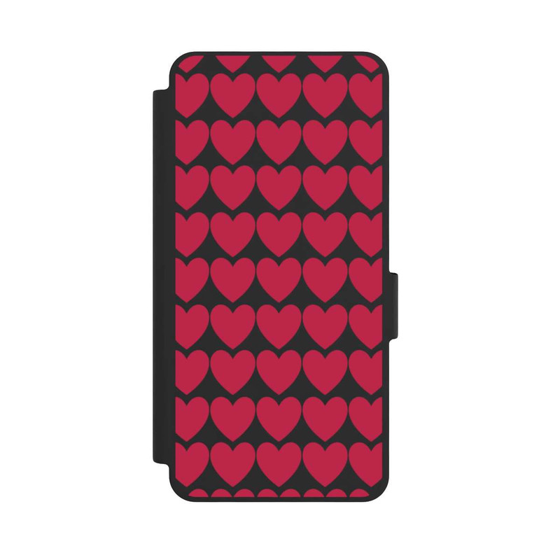 Galaxy S26 NIVOflip Viva Magenta Hearts