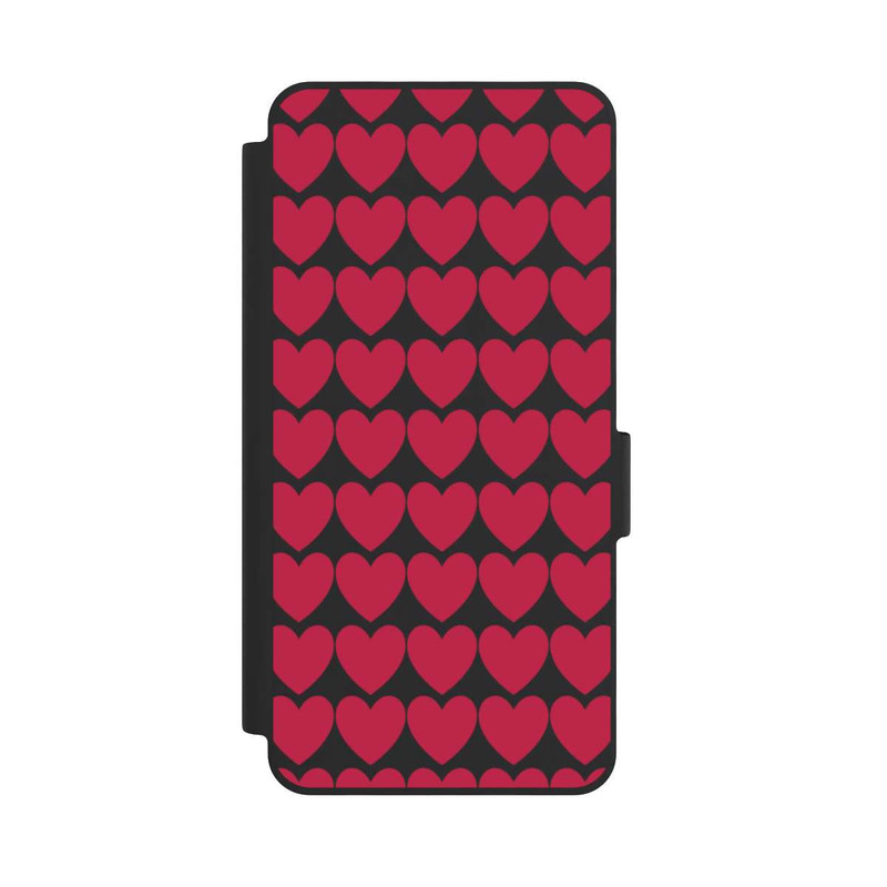Galaxy S26 NIVOflip Viva Magenta Hearts