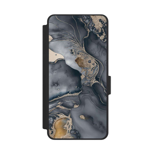 Samsung Galaxy S26 NIVOflip Alcohol Ink Gold Grey