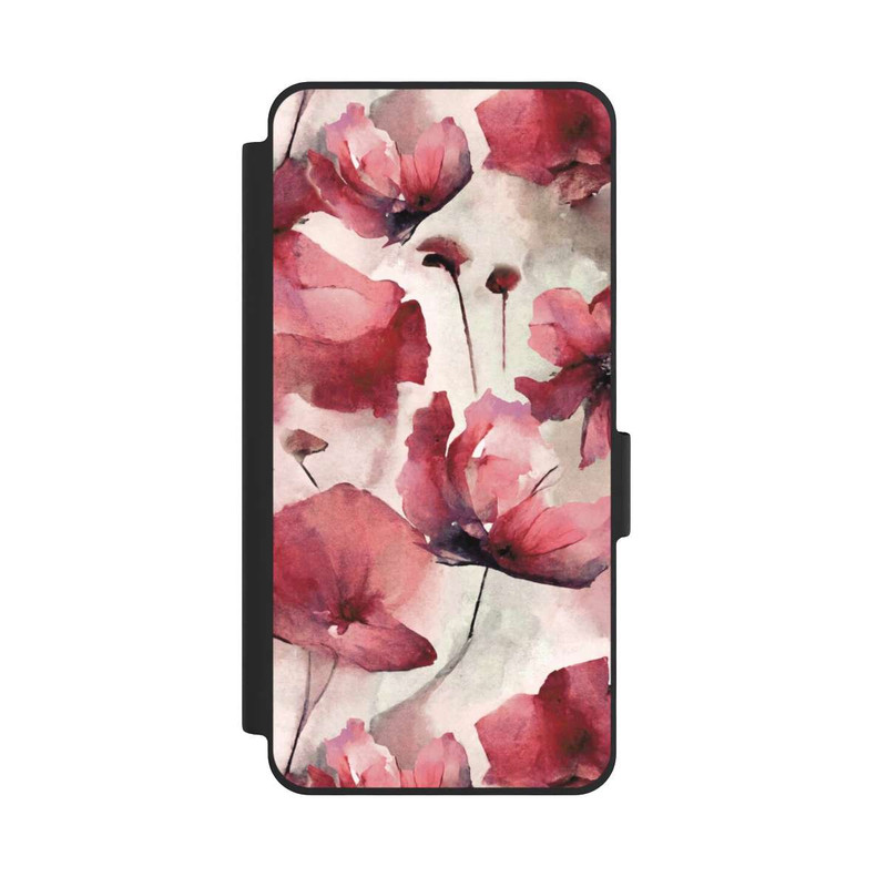 Galaxy S26 NIVOflip Wilde Mohnblumen