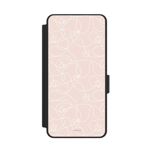 Samsung Galaxy S26 NIVOflip Micky Line Art Pattern Rose 