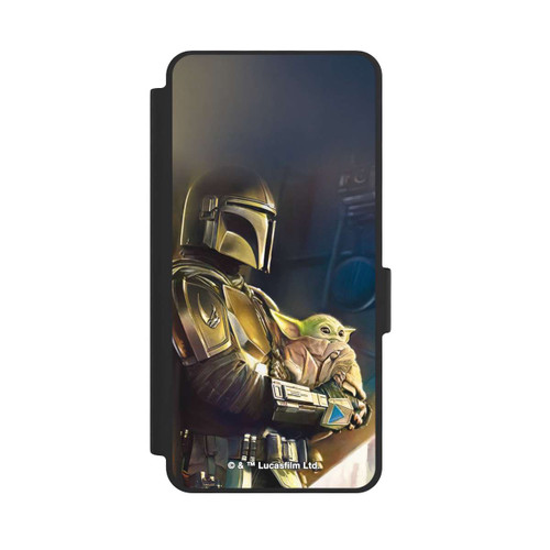 Samsung Galaxy S26 NIVOflip Mandalorian and Grogu inside Ship