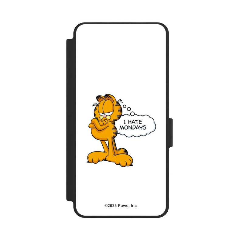 Galaxy S26 NIVOflip Garfield I Hate Mondays Weiß