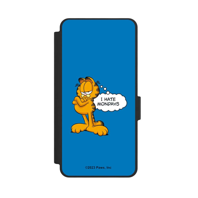 Galaxy S26 NIVOflip Garfield I Hate Mondays Blau