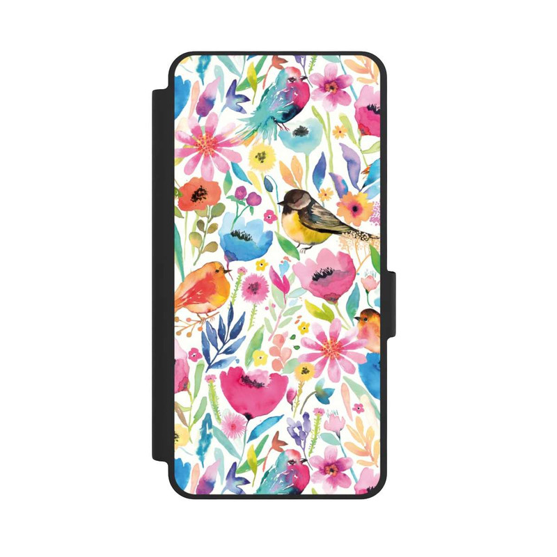 Galaxy S26 NIVOflip Whimsical Birds and Flowers