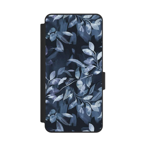 Samsung Galaxy S26 NIVOflip Aquarelle Feuilles Mystiques Marine