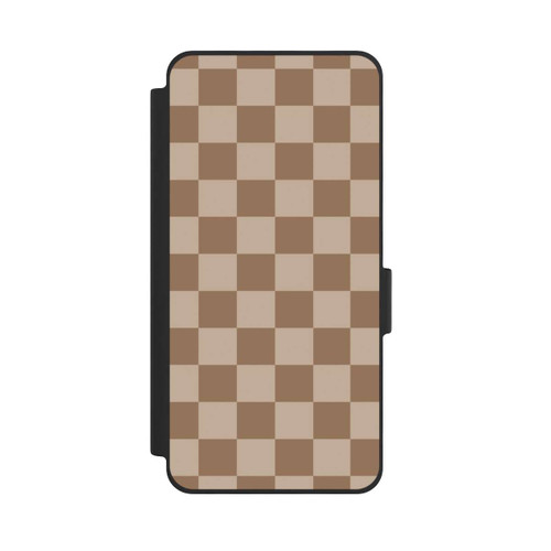 Samsung Galaxy S26 NIVOflip Braun Karo