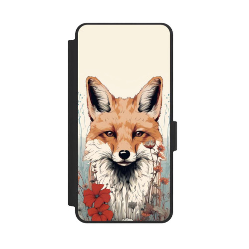 Samsung Galaxy S26 NIVOflip  Fox with Flowers