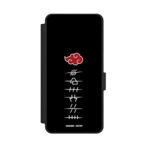 Samsung Galaxy S26 NIVOflip Akatsuki Member Symbols Black