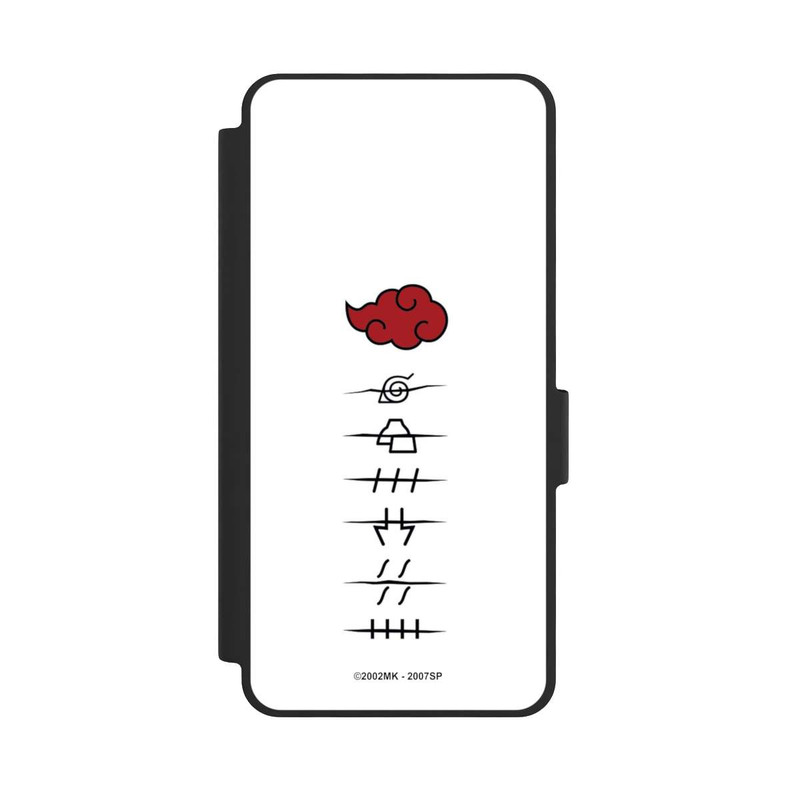 Galaxy S26 NIVOflip Symboles blancs des membres d'Akatsuki