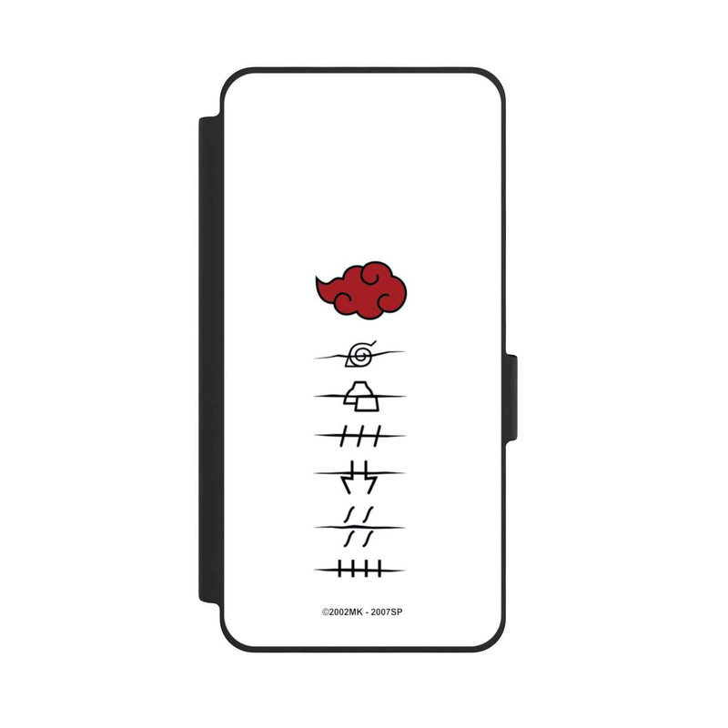 Galaxy S26 NIVOflip Symboles blancs des membres d'Akatsuki