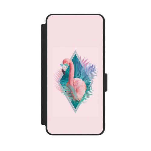 Samsung Galaxy S26 NIVOflip Tropical Leaves Flamingo