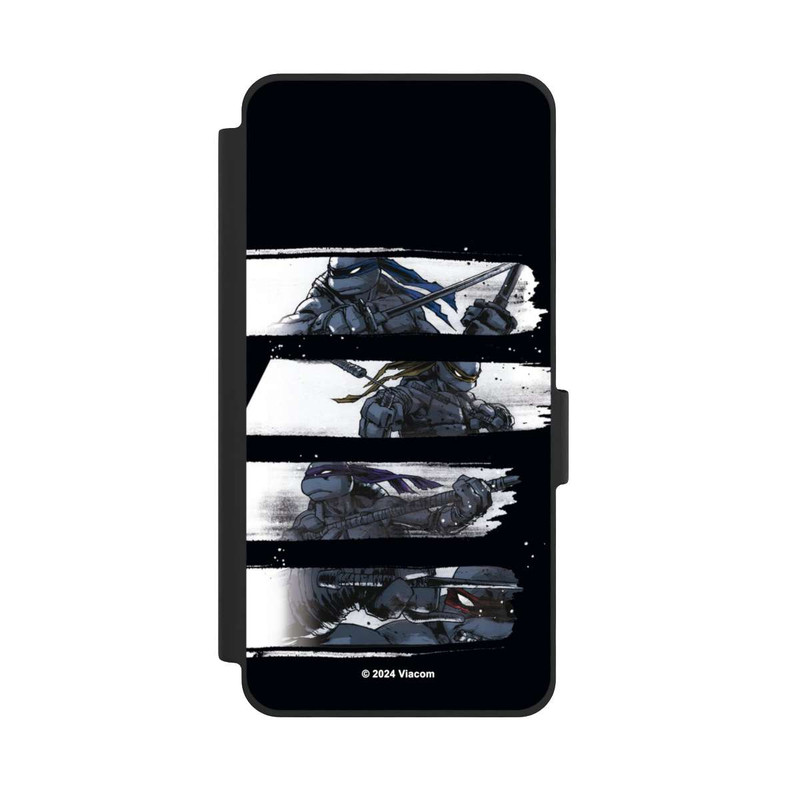 Galaxy S26 NIVOflip TMNT Schwarz und Weiß Scratch
