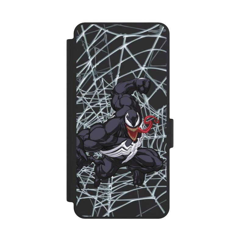 Galaxy S26 NIVOflip Venom Toile d'Araignée