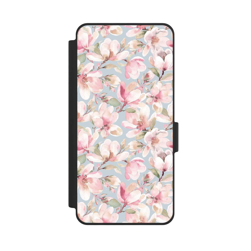 Galaxy S26 NIVOflip Magnolien Blumen Pastellrosa