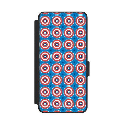 Samsung Galaxy S26 NIVOflip Captain American Shield Pattern
