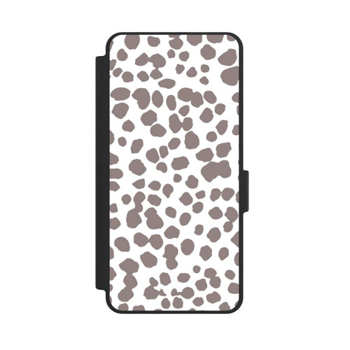 Samsung Galaxy S26 NIVOflip Cheetah Pattern Brown White