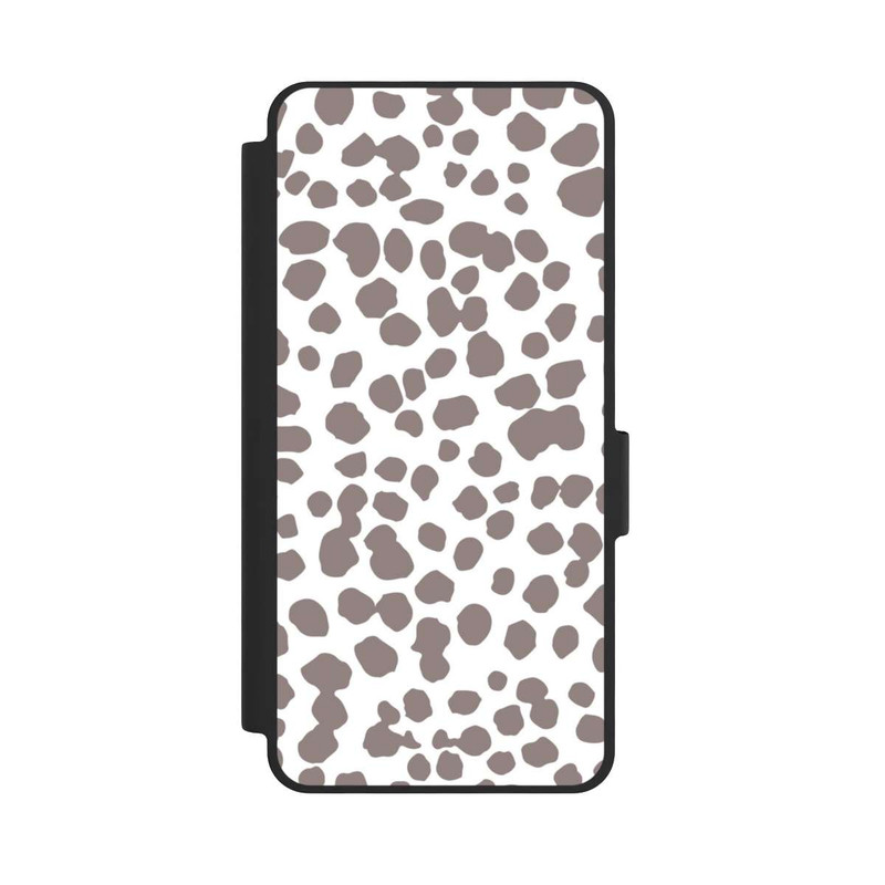 Galaxy S26 NIVOflip Motif Guépard Marron Blanc