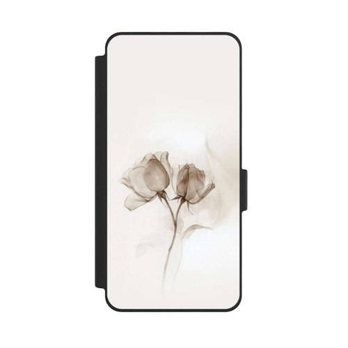 Samsung Galaxy S26 NIVOflip Braune Rose Blume Nebel