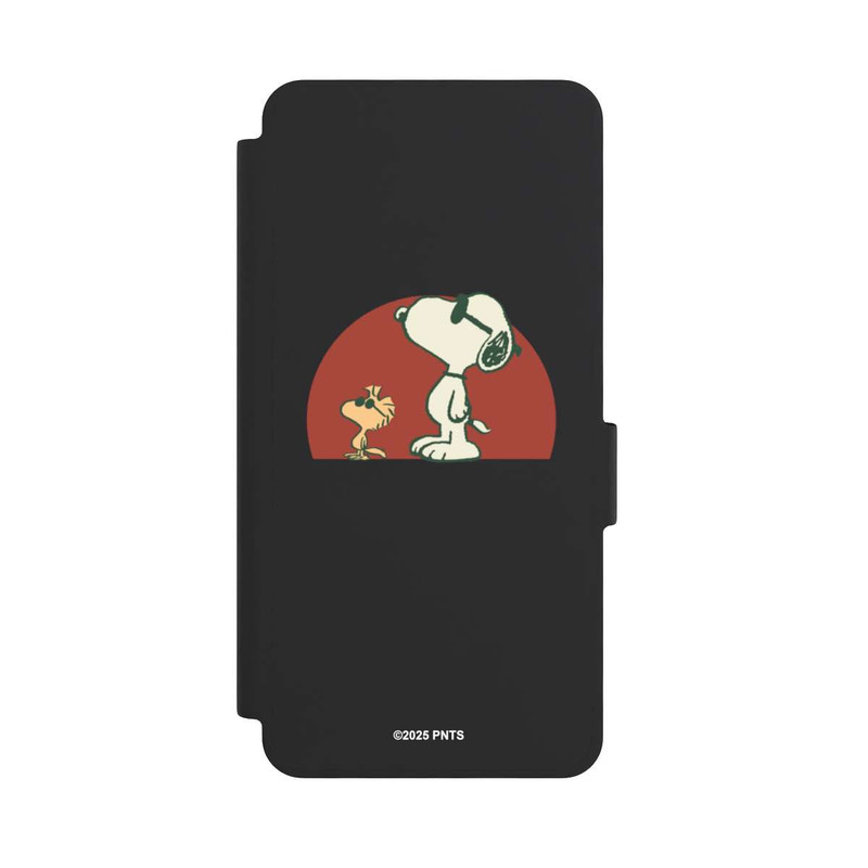 Galaxy S26 NIVOflip Snoopy Woodstock Far Out transparent