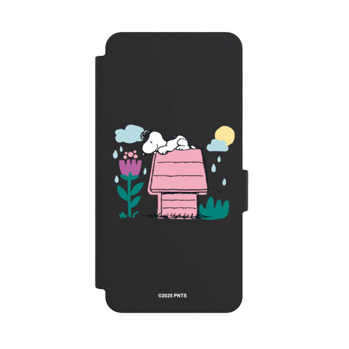 Samsung Galaxy S26 NIVOflip Snoopy Hundehütte Frühling transparent